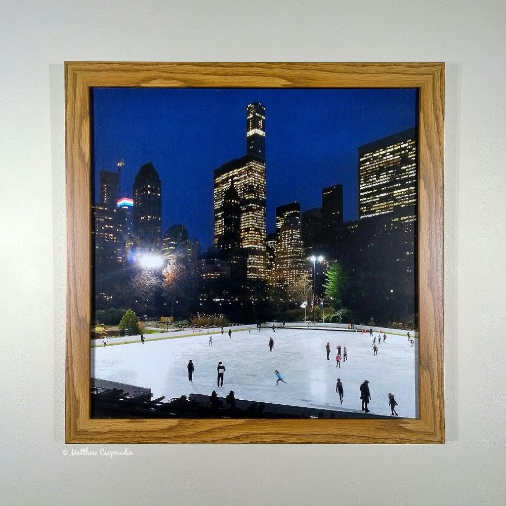 Ice Skating in Central Park